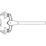 Смеситель для ванны/душа VIDIMA ORION BA005AA